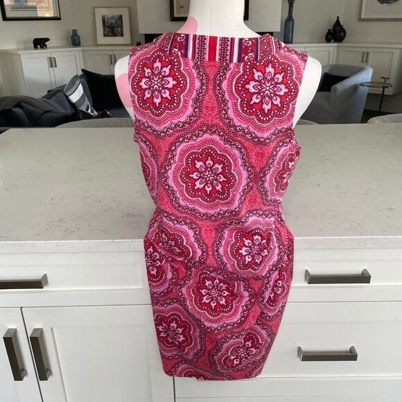 Coolibar Sun Protection You Wear Oceanside Tank Dress UPF +50 Red + Pink Sz S - Picture 7 of 8
